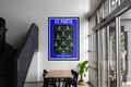 Jose Mourinho Treble Winning Porto 2004 Team Lineup Football Poster